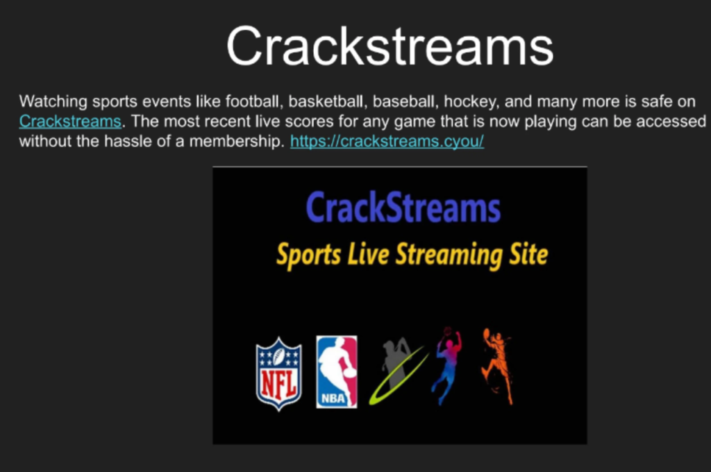 Crackstream sports